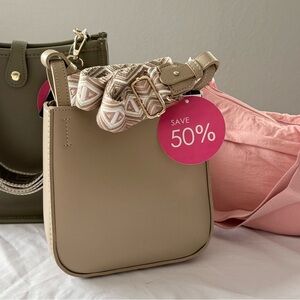 Brand New with Tags Crossbody Shoulder Bag with Adjustable Straps